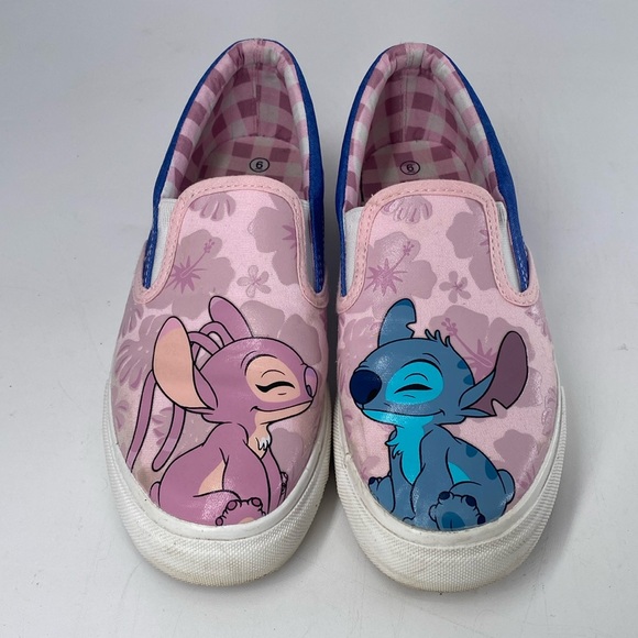 Disney Shoes - Disney Lilo & Stitch Slip On Stitch and Angel Shoes 6